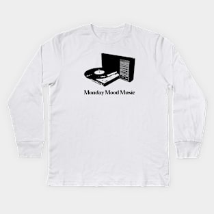 Monday Mood Music Kids Long Sleeve T-Shirt